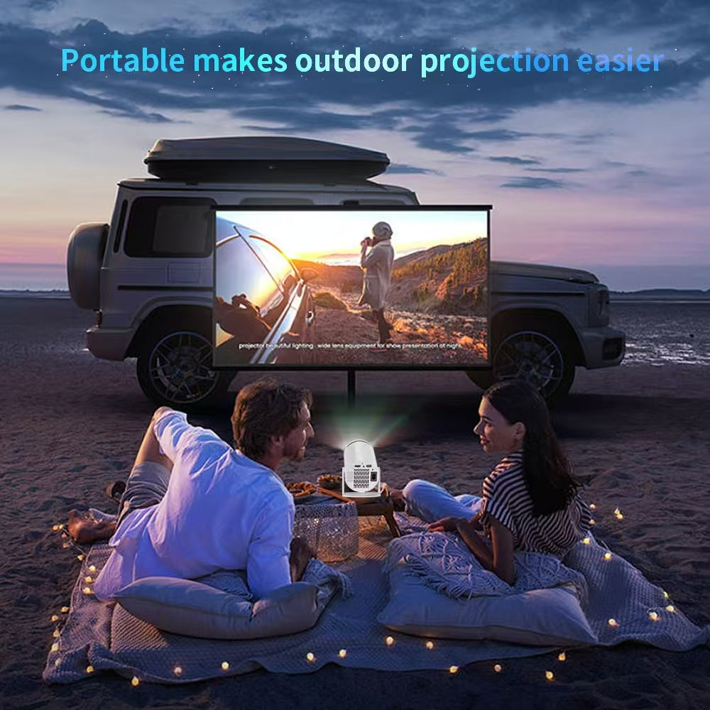 120" HD Projector for Movies & Gaming – Nathan SpotlightHD Home Theater