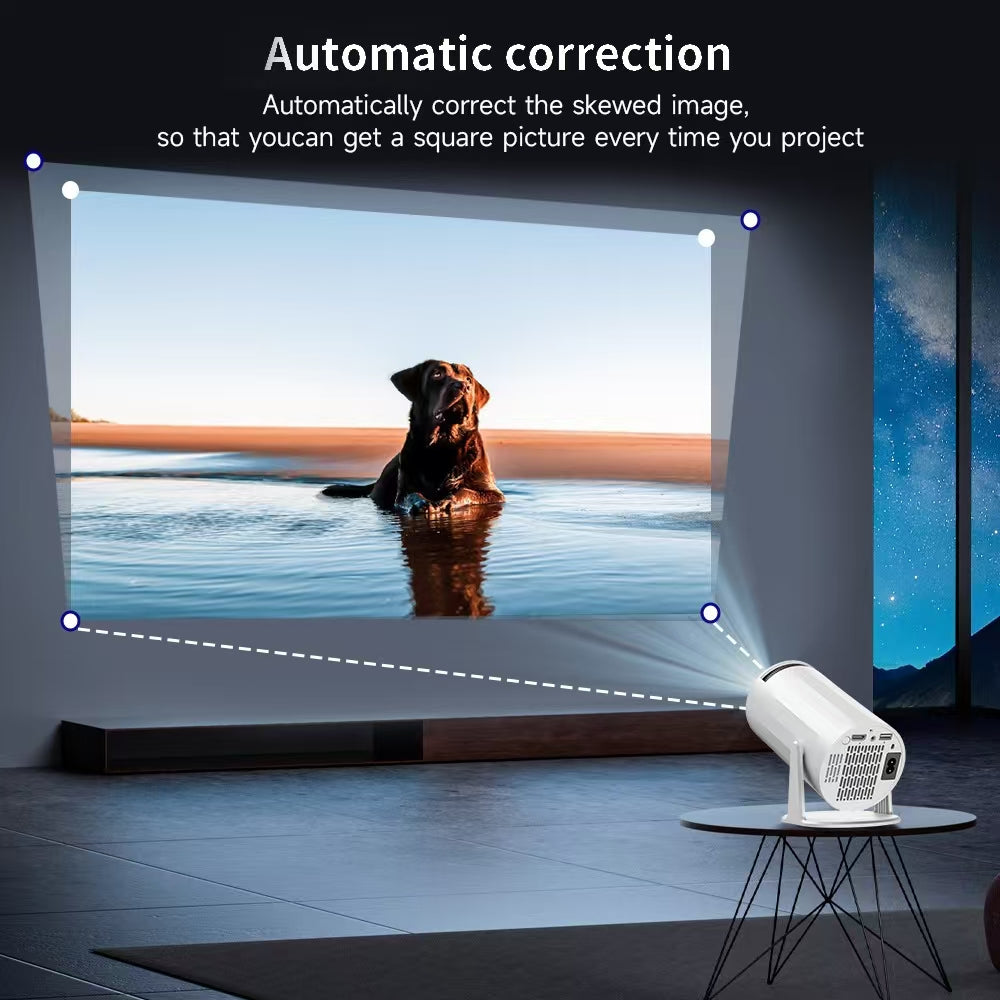120" HD Projector for Movies & Gaming – Nathan SpotlightHD Home Theater