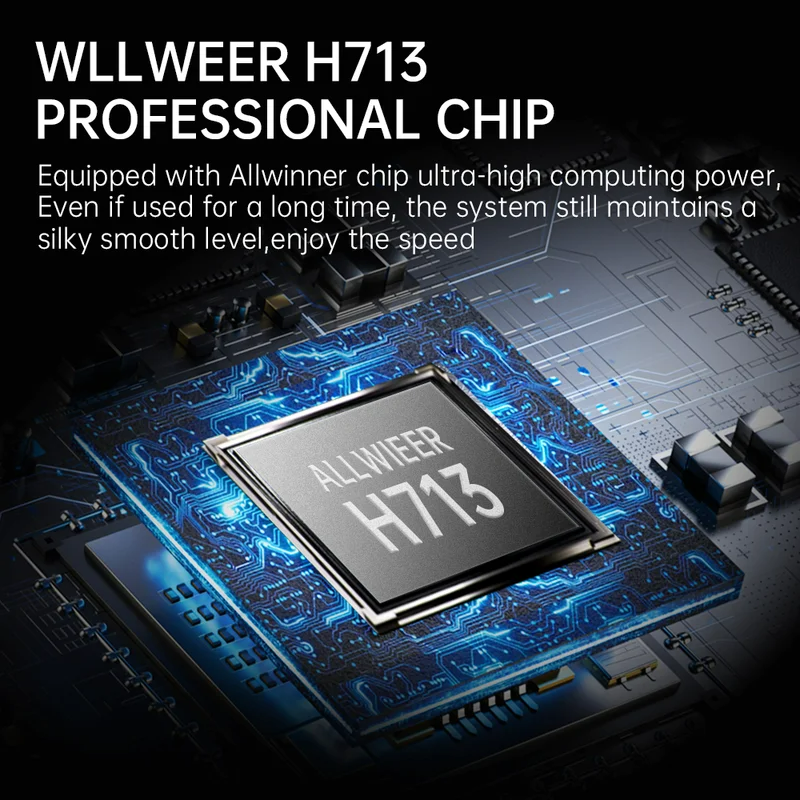 PortaPix S40 Android 11 Mini Projector – Native 720P, 4K/1080P Decoding, 2.4G/5G WiFi & BT5.0